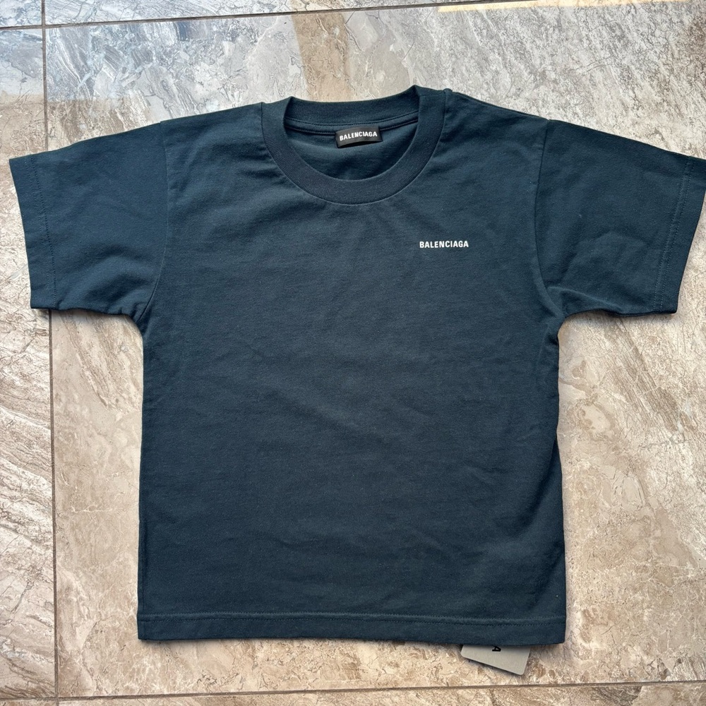 Balenciaga Kids Dark Tee
